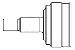 Junta homocinética externa dianteira Fiat 500 312