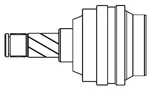 644003 GSP Junta homocinética interna dianteira