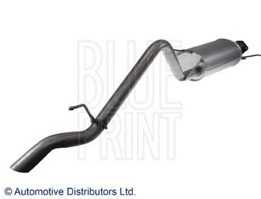 Silenciador, parte traseira Mitsubishi L 200 IV KA, KB