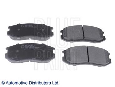 Sapatas do freio dianteiras de disco Mitsubishi MR389508