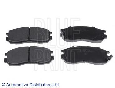 Sapatas do freio dianteiras de disco Mitsubishi MB389533