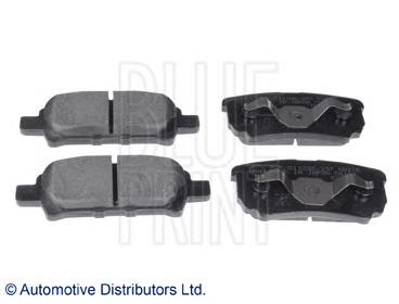 Sapatas do freio traseiras de disco MZ690350 Mitsubishi