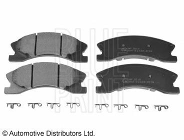 5093260AA Chrysler Sapatas do freio dianteiras de disco