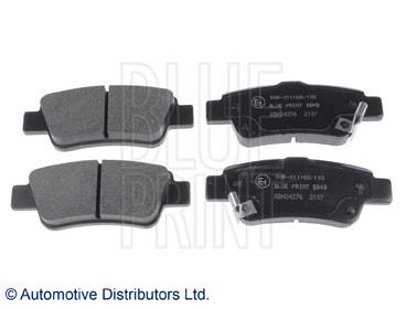 Sapatas do freio traseiras de disco 43022SWWG01 Honda