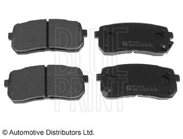 Sapatas do freio traseiras de disco SP1192 Hyundai/Kia