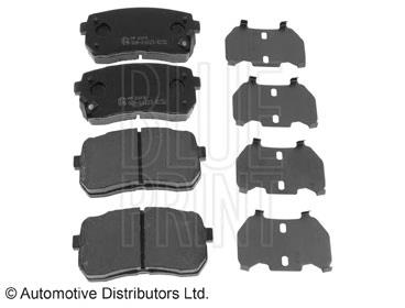 Sapatas do freio traseiras de disco SP1192 Hyundai/Kia