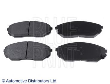 Sapatas do freio dianteiras de disco Hyundai/Kia S581013EE01