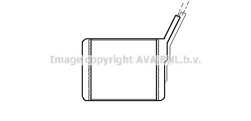 Radiador de forno (de aquecedor) Opel 94327444 preço, a partir de 21,33 USD