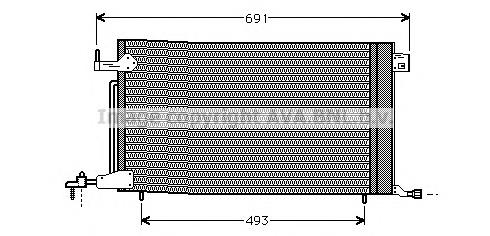 Compre 6455AV Peugeot/Citroen Radiador de aparelho de ar condicionado
