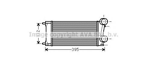M144105 Peugeot/Citroen Radiador de intercooler
