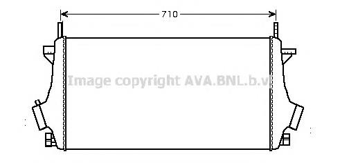 1302647 Opel Radiador de intercooler