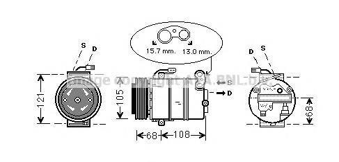 Compre 9174396 Opel Compressor de aparelho de ar condicionado