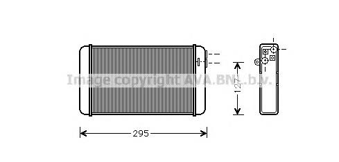 Compre AH154000S Mahle Original Radiador de forno (de aquecedor)