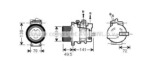 Compressor de aparelho de ar condicionado ERA 670010 preço, a partir de 335,85 USD