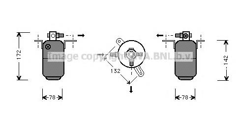 Compre A2108300083 Mercedes Tanque de recepção do secador de aparelho de ar condicionado