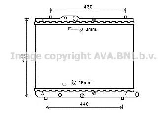 31R69085 Eaclima Radiador de esfriamento de motor