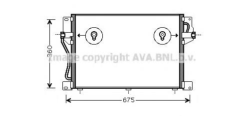Compre 306652256 Volvo Radiador de aparelho de ar condicionado
