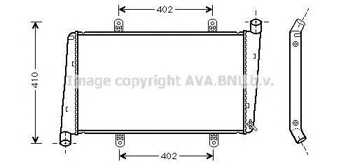 Radiador de esfriamento de motor Volvo 8602117 preço, a partir de 80,02 USD