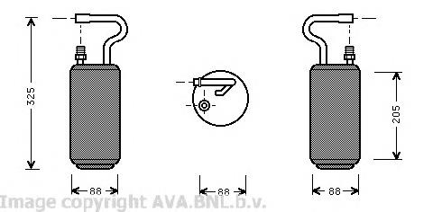 Compre 9166041 Volvo Tanque de recepção do secador de aparelho de ar condicionado