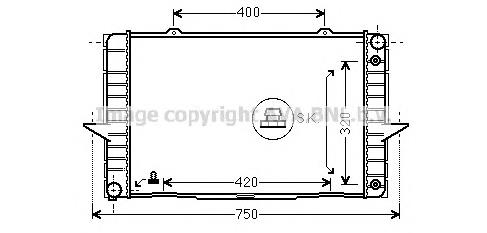 Compre 8603770 Volvo Radiador de esfriamento de motor