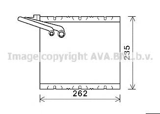 LR004007 Land Rover Vaporizador de aparelho de ar condicionado