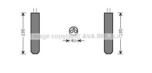 Compre 7815A285 Mitsubishi Tanque de recepção do secador de aparelho de ar condicionado