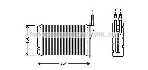 Compre 6005N81 Polcar Radiador de forno (de aquecedor)