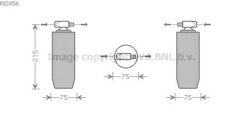 Tanque de recepção do secador de aparelho de ar condicionado Nissens 95111 preço, a partir de 41,39 USD