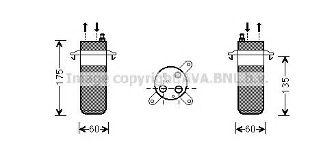 Tanque de recepção do secador de aparelho de ar condicionado VALEO 509718 preço, a partir de 55,18 USD