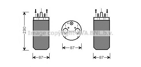 Tanque de recepção do secador de aparelho de ar condicionado Frig AIR 13750070 preço, a partir de 31,54 USD