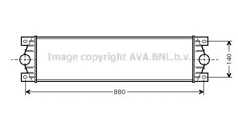 817637 VALEO Radiador de intercooler