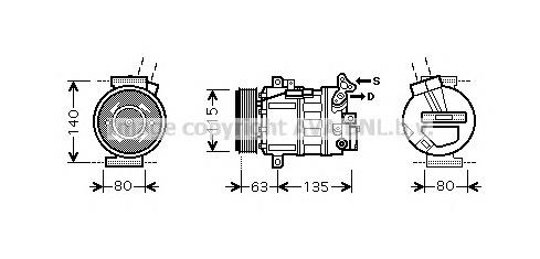 17900102 Profit Compressor de aparelho de ar condicionado