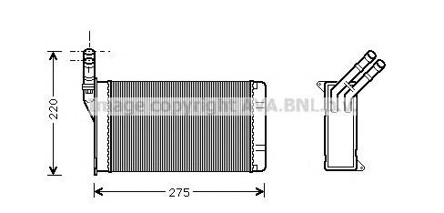 Compre 669529 ERA Radiador de forno (de aquecedor)