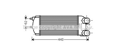 Radiador de intercooler Dasis 067006N preço, a partir de 90,61 USD