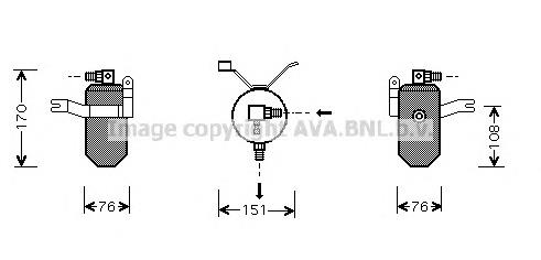 Tanque de recepção do secador de aparelho de ar condicionado NRF 33145 preço, a partir de 49,16 USD