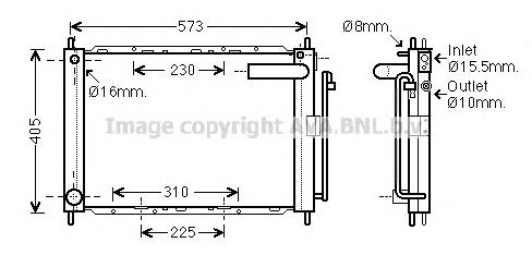Compre 21400AX601 Nissan/Infiniti Radiador de esfriamento de motor