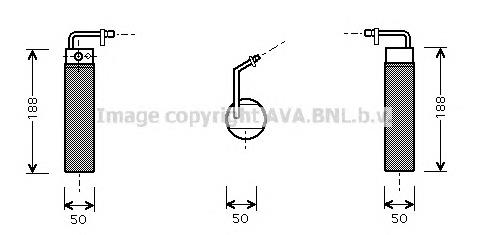 92131JD20A Nissan/Infiniti Tanque de recepção do secador de aparelho de ar condicionado