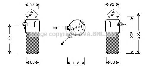 Compre 170310 ACR Tanque de recepção do secador de aparelho de ar condicionado