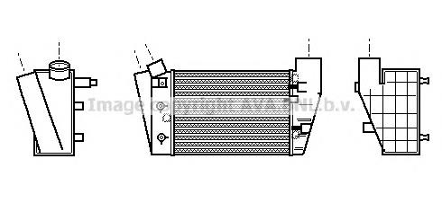 Radiador de intercooler VAG 8E0145806D preço, a partir de 78,32 USD