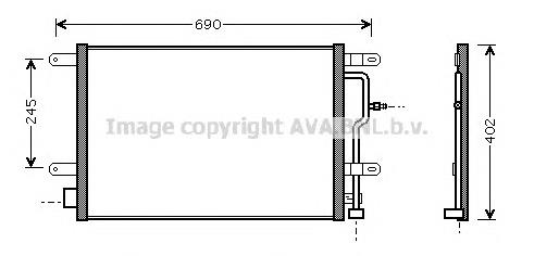 Radiador de aparelho de ar condicionado Tempest TP1594583 preço, a partir de 74,93 USD