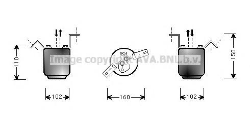 Compre 8391313 BMW Tanque de recepção do secador de aparelho de ar condicionado