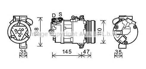 Compre 64526918752 BMW Compressor de aparelho de ar condicionado