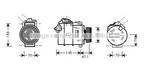 Compressor de aparelho de ar condicionado BMW 64509118602R preço, a partir de 185,58 USD