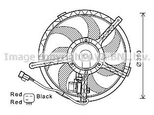 17422752632 BMW Difusor do radiador de esfriamento, montado com motor e roda de aletas