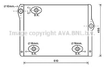 17118617905 BMW Radiador de esfriamento de motor