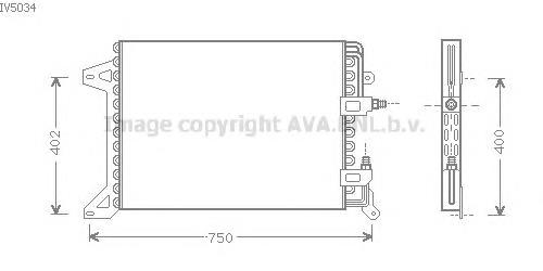 Radiador de aparelho de ar condicionado NRF 35451 preço, a partir de 131,38 USD