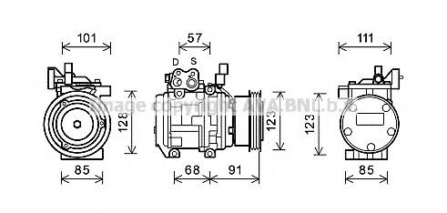 Compressor de aparelho de ar condicionado Hyundai/Kia 160402320K preço, a partir de 243,47 USD
