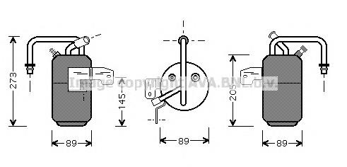 Tanque de recepção do secador de aparelho de ar condicionado Denso DFD10008 preço, a partir de 36,16 USD