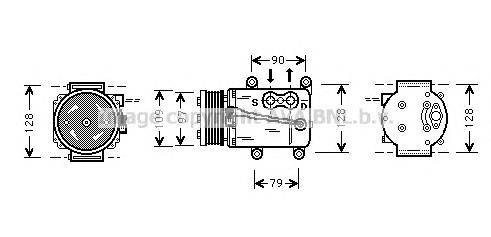 Compressor de aparelho de ar condicionado Ford 1779107 preço, a partir de 85,13 USD