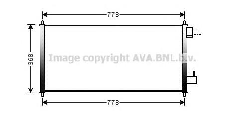 4488406 Ford Radiador de aparelho de ar condicionado